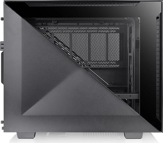 Thermaltake Divider 200 TG, schwarz, Glasfenster