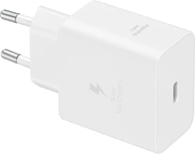 Samsung Schnellladeadapter mit Datenkabel 45 Watt weiß