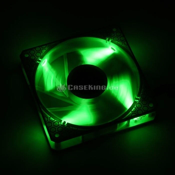 BitFenix Spectre Pro LED weiß/grün, 120mm