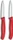 Victorinox Swiss Classic Gemüsemesser 8cm rot, 2 Stück (6.7691.2C1)