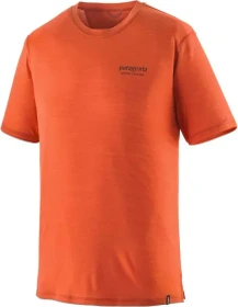 Patagonia Capilene Cool Merino Graphic Funktionsshirt kurzarm heritage header: coal orange (Herren)
