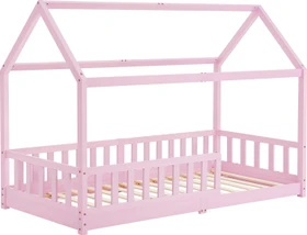 Juskys Marli Kinderbett 90x200cm rosa