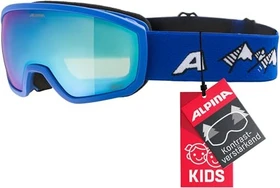 Alpina Scarabeo Q-Lite blue matt/mirror blue (Junior)