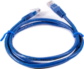 EFB Elektronik PVC CCA Patchkabel, Cat5e, U/UTP, RJ-45/RJ-45, 1m, blau