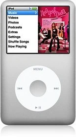 Apple iPod classic 160GB silber