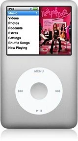Apple iPod classic 160GB silber
