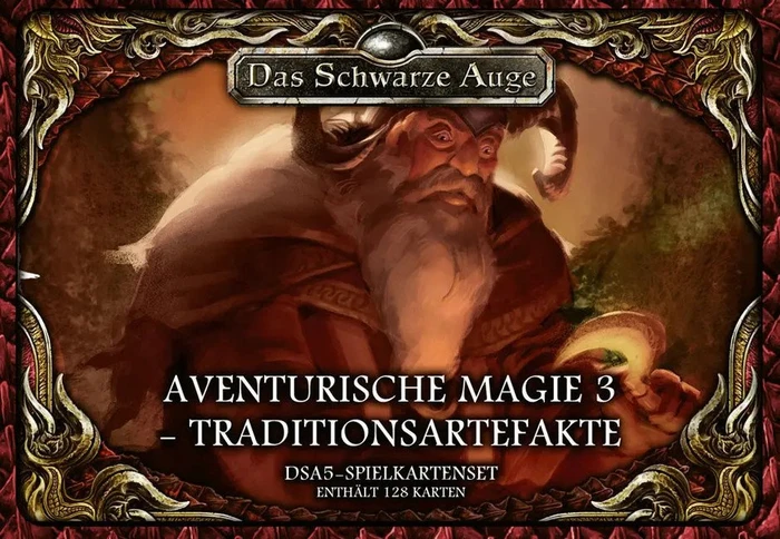 Das Schwarze Auge Spielkartenset Aventurische Magie 3 Traditionsartefakte