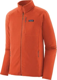 Patagonia R1 Fleece Funktionsjacke coal orange (Herren)