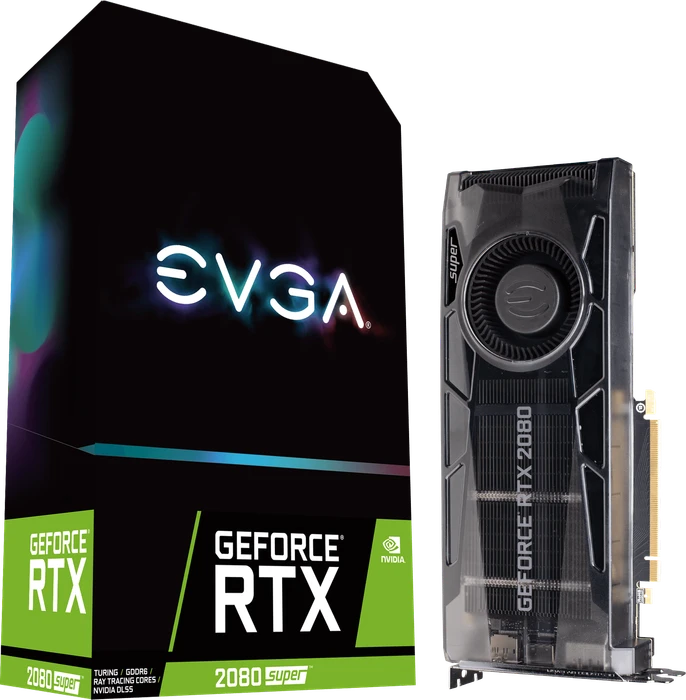EVGA GeForce RTX 2080 SUPER Gaming, 8GB GDDR6, HDMI, USB-C, 2x DP