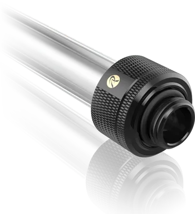 Raijintek Pelias D161806 Fitting G1/4" 16mm, schwarz, 6er-Pack