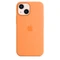 Apple Silikon Case mit MagSafe für iPhone 13 Mini gelborange Vorschaubild