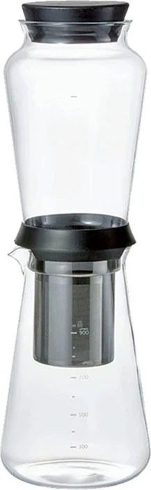 Hario Slow Drip Brewer Shizuku Kaffeebereiter 600ml schwarz