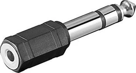 goobay 3.5mm/6.3mm Klinkenadapter (11100)