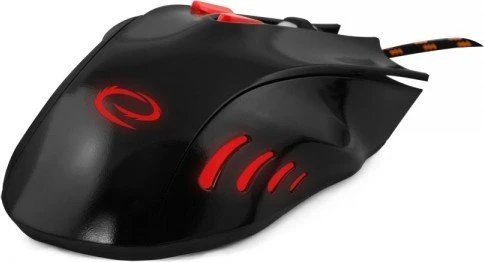 Esperanza MX401 Hawk 7D schwarz/rot, USB