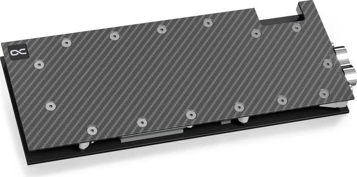 Alphacool ES GPX-N RTX 3080/3090 Reference Copper/Carbon mit Backplate, Reference, schwarz