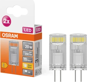 Osram Ledvance LED Pin 20 1.8W/827 G4, 2 Stück