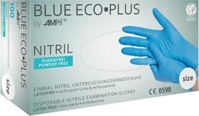 Ampri Blue Eco-Plus Nitril Einweghandschuhe L, 100 Stück