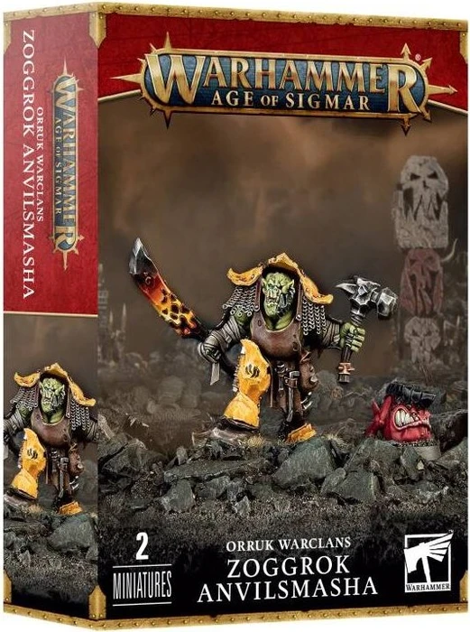 Games Workshop Warhammer Age of Sigmar - Orruk Warclans - Zoggrok Anvilsmasha