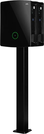ABL POLE Slim Standfuß für zwei eM4 Twin