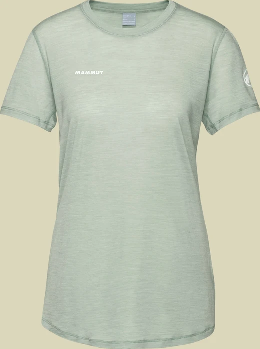 Mammut Tree Wool FL Funktionsshirt kurzarm silver sage melange (Damen)