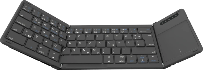 Samsung C&T NK001 Foldable Bluetooth with Touchpad, schwarz, Bluetooth, DE