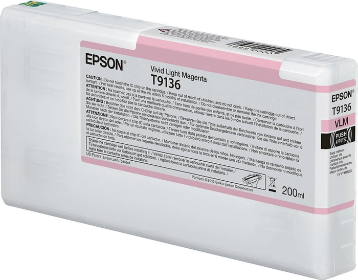 Epson Tinte T9136 Vivid magenta hell