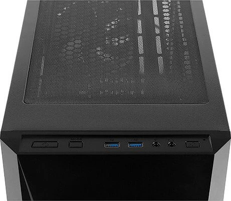 Antec Dark League Dark Phantom DP301M, Glasfenster