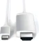Satechi USB-C [Stecker] auf HDMI [Stecker] Adapterkabel, silber, 1.8m Vorschaubild