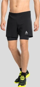 Odlo Zeroweight 5 Inch 2in1 Fahrradhose kurz schwarz (Herren)
