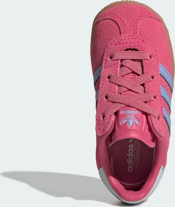 adidas Gazelle Comfort Closure Elastic Laces shock pink/blue spark/halo blue (Junior)
