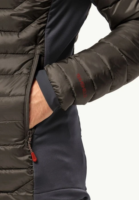 Jack Wolfskin Routeburn Pro Ins Funktionsjacke cold coffee (Herren)