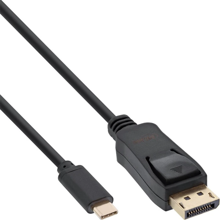 InLine USB-C mit DisplayPort/DisplayPort Adapterkabel, 1m