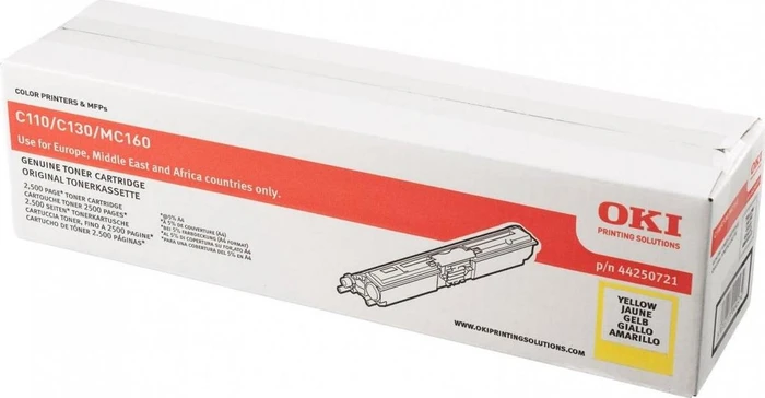 OKI Toner 44250721 gelb hohe Kapazität