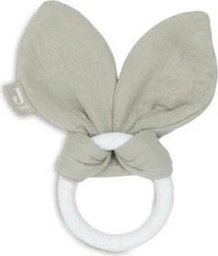 Jollein Beißring Silikon Bunny Ears olive green