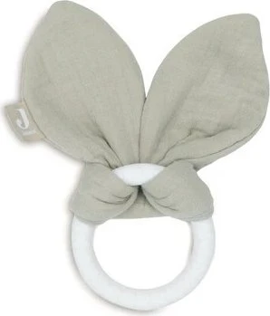 Jollein Beißring Silikon Bunny Ears olive green