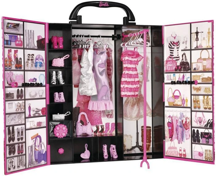 Mattel Barbie - Fashionistas Modekoffer