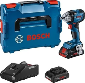 Bosch Professional GDS 18V-330 HC Akku-Schlagschrauber inkl. L-Boxx + 2 Akkus 4.0Ah