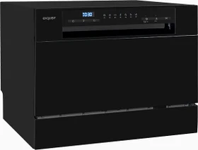 Exquisit GSP206-030D Tisch-Geschirrspüler schwarz