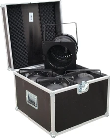 Roadinger Flightcase 4x PAR-64 Spot kurz