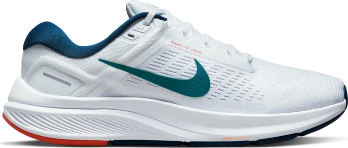Nike Air Zoom Structure 24 white/valerian blue/light crimson/bright spruce (Herren)