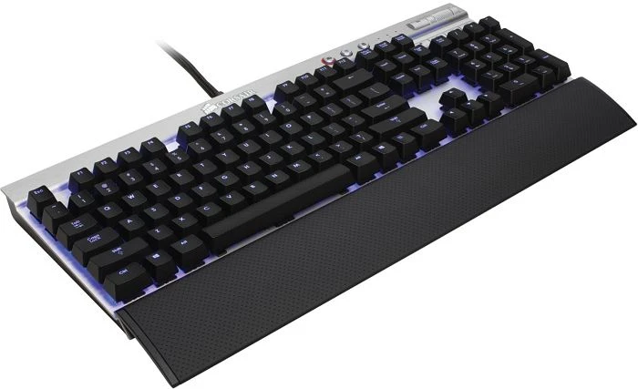 Corsair Vengeance K70 silber, MX RED, USB, UK