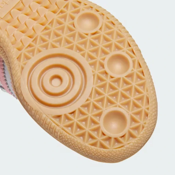 adidas Samba OG cloud white/semi pink spark/gum (Junior)