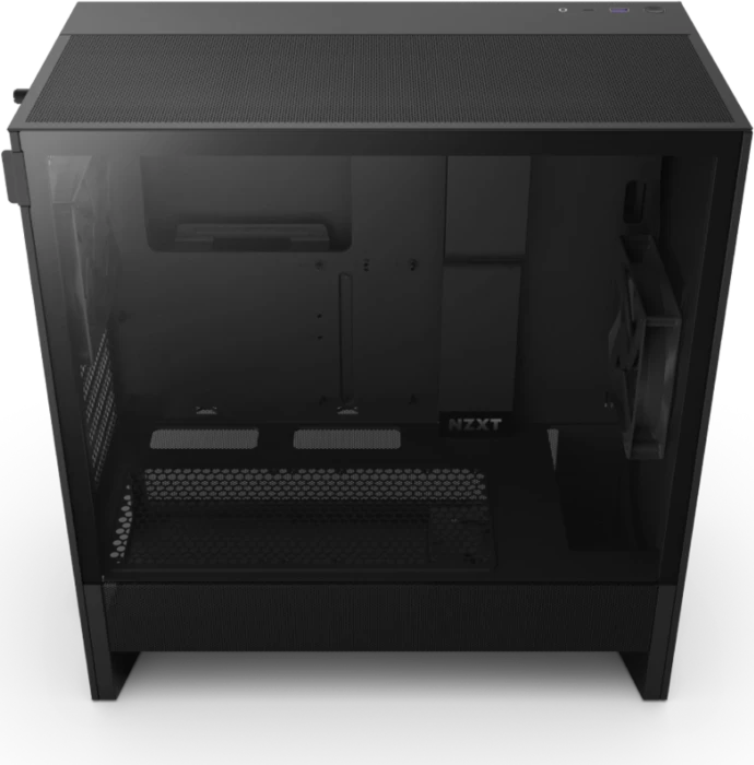 NZXT H5 Flow (2024), schwarz, Glasfenster