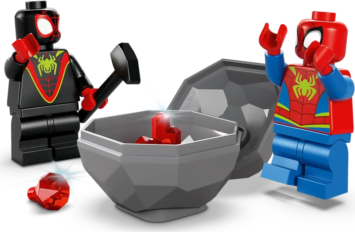 LEGO Marvel Super Heroes Spielset - Spideys Team auf Rettungsmission im Dino-Truck