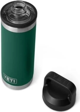 Yeti Rambler Chug Cap Isolierflasche 532ml schwarz