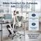 Clouvou PowerSeat Bürostuhl, weiß Vorschaubild