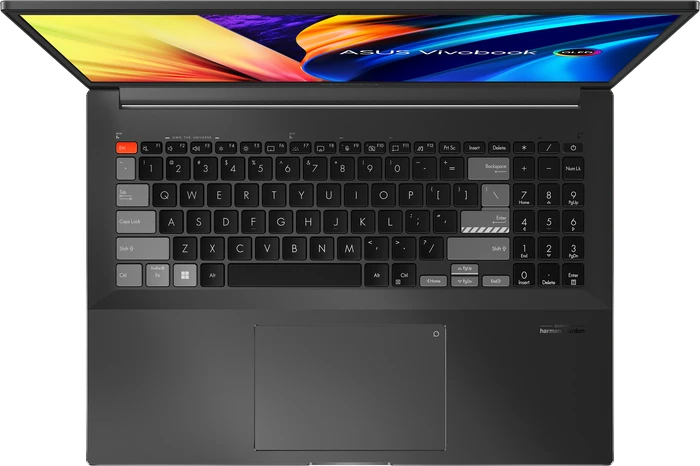 ASUS VivoBook Pro 16X OLED M7600QC-L2089W, 0°Black, Ryzen 9 5900HX, 16GB RAM, 1TB SSD, GeForce RTX 3050, DE