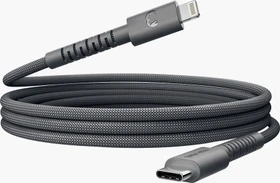 Fresh 'n Rebel FlexWave USB-C to Lightning Cable 2m Storm Grey