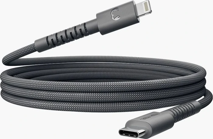 Fresh 'n Rebel FlexWave USB-C to Lightning Cable 2m Storm Grey