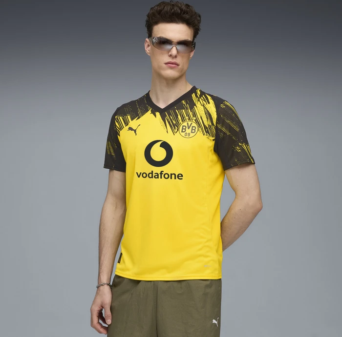 Puma BVB Borussia Dortmund 2025/2026 Heimtrikot kurzarm (Herren)